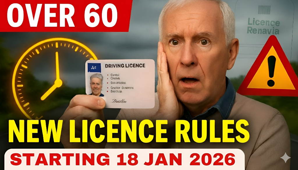 UK Driving Licence Rule Changes for Over-60s